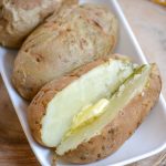 10 Minute Microwave Baked Potatoes - 4 Sons 'R' Us