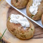 10 Minute Microwave Baked Potatoes - 4 Sons 'R' Us