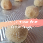 How to Freeze Cookie Dough - Speckled Wildflower