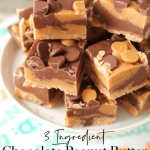 Easy Microwave Buckeye Fudge | Just Microwave It