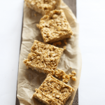 3 Ingredient Easy Peanut Butter Oat Bars - TwoRaspberries