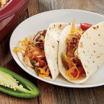 Chicken fajitas in the Pampered Chef Deep Covered Baker - YouTube