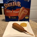 Quick and Easy - Frozen Corn Dog. 1 min microwave and then 4 mins @ 400 in  your Air Fryer.: airfryer