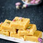 5 mins Microwave Mysore Pak Recipe | Gram Flour Fudge - Curry Trail
