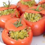 Microwave Oven - Stuffed Tomatoes Recipe | Contital Srl