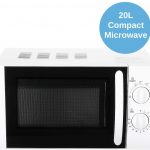 With 6 Power Mode Mechanical Timer 700W 45.2x34.2x26.2cm Clas Ohlson ®  Microwave Oven 20L Capacity Solo Microwaves Kitchen & Home Appliances  creativemeka.ee