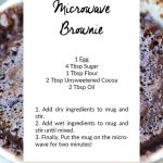 How To Make A Brownie In A Mug — Elephant On The Road | Mug recipes, Mug  brownie recipes, Microwave mug recipes