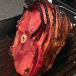 Baked Ham with Brown Sugar Glaze made with brown sugar, orange juice, honey,  and spices is the P… | Holiday dinner recipes, Christmas food dinner,  Baking with honey