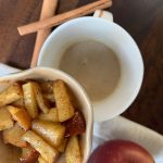 Eggless Apple Pie Mug Cake | At The Table Tonight