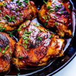 How long does it take to cook chicken thighs?