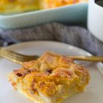 Bacon Egg Biscuit Breakfast Casserole | greens & chocolate