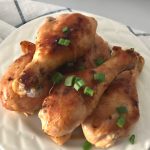 the simplest CRISPY SKIN baked chicken legs drumsticks