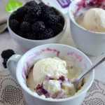 Blackberry Cobbler in a Mug {Plus a Microwave Cleaning Hack} - Kitchen  Concoctions