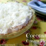 Homemade Coconut Cream Pie + an easy method for cooking the filling!  {Granny's Recipe}