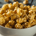 Easy Microwave Caramel Popcorn - Happy Happy Nester