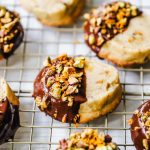 slice and bake Pecan shortbread cookies - Foodness Gracious
