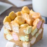 Easy Peanut Butter Marshmallow Squares Recipe