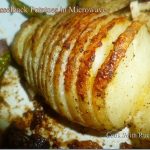 COOK WITH RUCHY: Recipe for Hasselback Potatoes using Microwave