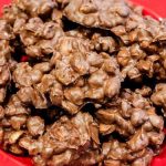 Slow Cooker Chocolate Peanut Clusters - Dinners, Dishes, and Desserts