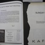 A&R1987: Kafka – Random Thoughts
