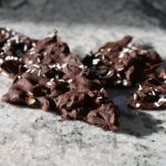 Dark Chocolate Cherry Almond Bark | Hearty Baker