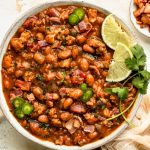 Easy Charro Beans (Mexican Pinto Beans) - No Spoon Necessary