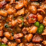 Easy Charro Beans (Mexican Pinto Beans) - No Spoon Necessary