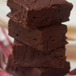 Easy Chocolate Fudge Recipe - Microwave Friendly