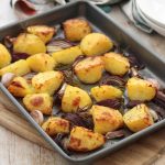 Roasted Russet Potatoes • So Damn Delish