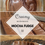 Easy and so Creamy Mocha (microwave) Fudge ~ Flour Me With Love
