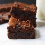 Perfect Fudgy Gluten Free Brownies | Chelsea Joy Eats