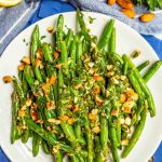 Easy green beans almondine - Family Food on the Table