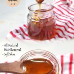 HOMEMADE SUGAR WAX- Hair Removal Wax - The Natural DIY