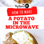 How to Cook a Potato in the Microwave - Big Bear's Wife