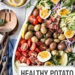 Healthy Potato Cobb Salad - My Kitchen Love