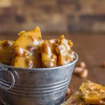 Microwave Buttery Peanut Brittle | Grace Like Rain Blog