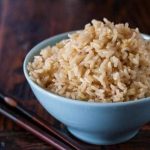 How to Cook Brown Rice in the Microwave • Steamy Kitchen Recipes Giveaways