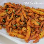 Potato Fry (Microwave Method) - Indian Simmer