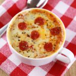 Microwave Mug Pizza Recipe (with Video) | Bigger Bolder Baking