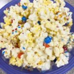 4th of July White Chocolate Popcorn - Freshly Homecooked