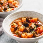 Instant Pot Vegetable Beef Soup - Primavera Kitchen