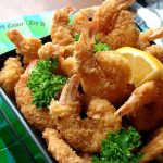Microwave frozen breaded popcorn shrimp - Cook and Post