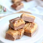 Sweetened Condensed Milk Peanut Butter Fudge | No Bake Fudge Recipe