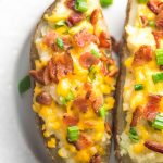 Broccoli Cheese Twice Baked Potato - I Am Homesteader