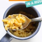5 MINUTE MICROWAVE MAC AND CHEESE IN A MUG recipe [VIDEO]