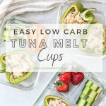 Easy Low Carb Tuna Melt Cups - Meal Plan Addict