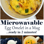 Microwavable Egg Omelet in a Mug | Walking on Sunshine