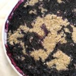 Blueberry Cobbler Baked Protein Oats - Food By Ayaka