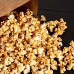 Mom's Microwave Caramel Popcorn | a farmgirl's dabbles