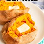 Microwave sweet potatoes - Family Food on the Table